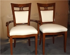 стул для гостиной Capri Капри из массива дерева для итальянской купить со склада в Москве онлайн цвет орех из каталогу классическая мебель производство Италии
