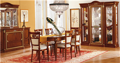 купить онлайн в каталоге складской программе со склада в Москве Итальянская мебель произведена в Италии гостиная комплект Capri (Капри) цвет орех
