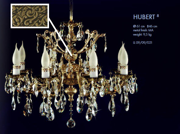 Люстра ALDIT (Чехия) HUBERT 8 DM A