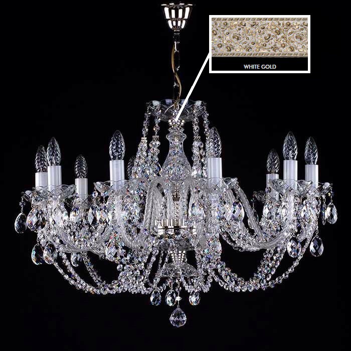 фото Люстра ArtGlass ANDULA X. FULL CUT WHITE CE