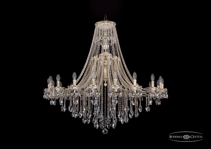 фото Люстра Bohemia Ivele Crystal 1771/20/490/B/GW