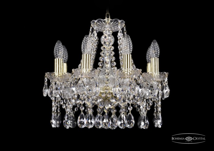 фото Люстра Bohemia Ivele Crystal 1413/8/141/G