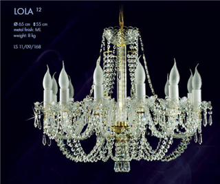 фото Люстра ALDIT (Чехия) LOLA 12 ML A standard