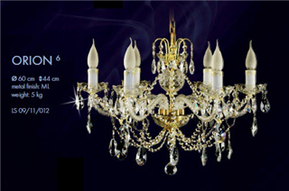 фото Люстра ALDIT (Чехия) ORION 6 ML A