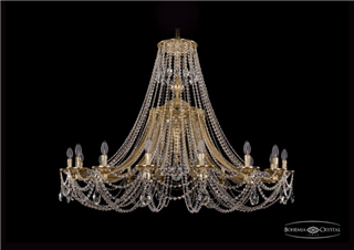 фото Люстра Bohemia Ivele Crystal 1771/16/490/C/G