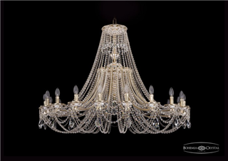 фото Люстра Bohemia Ivele Crystal 1771/20/490/C/GW
