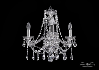 фото Люстра Bohemia Ivele Crystal 1413/3/165/Ni