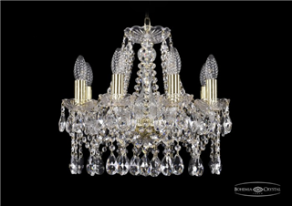 фото Люстра Bohemia Ivele Crystal 1413/8/141/G