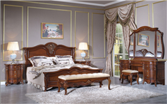 Милана спальни Китая классическая мебель