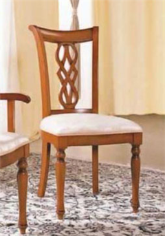 со склада в Москве классическая стул гостиная Tiffany производства Италия Тифани складская программа вишня итальянская  массив купить онлайн