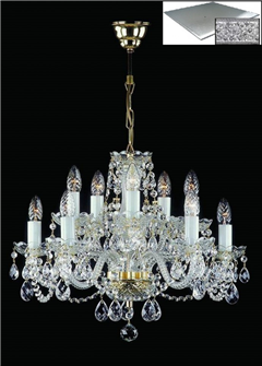 фото Люстра ArtGlass CARMEN FULL CUT R14 NICKEL CE