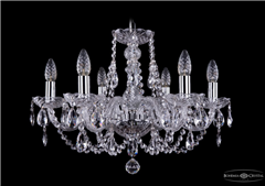 фото Люстра Bohemia Ivele Crystal 1406/6/195/Ni