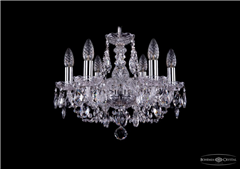 фото Люстра Bohemia Ivele Crystal 1406/6/141/Ni