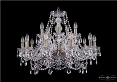 фото Люстра Bohemia Ivele Crystal 1411/10+5/240/Pa