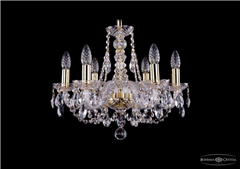 фото Люстра Bohemia Ivele Crystal 1406/6/160/G