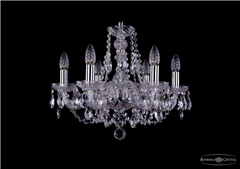 фото Люстра Bohemia Ivele Crystal 1406/6/160/Ni