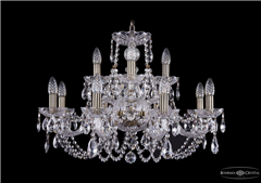 фото Люстра Bohemia Ivele Crystal 1406/8+4/240/Pa