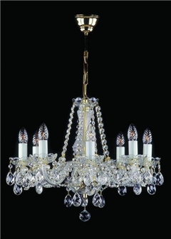 фото Люстра ArtGlass RADKA VIII. FULL CUT R14 WHITE CE