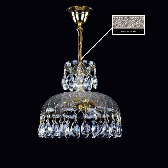 фото Люстра ArtGlass ELANED II. CHAIN NICKEL CE