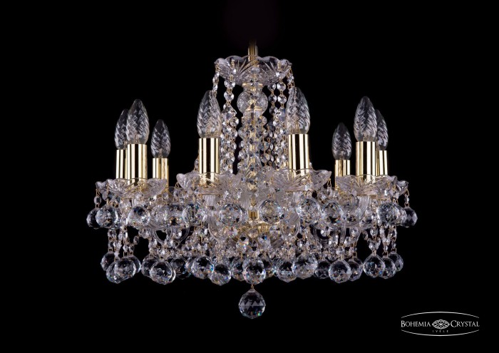фото Люстра Bohemia Ivele Crystal 1413/10/165/G/Balls