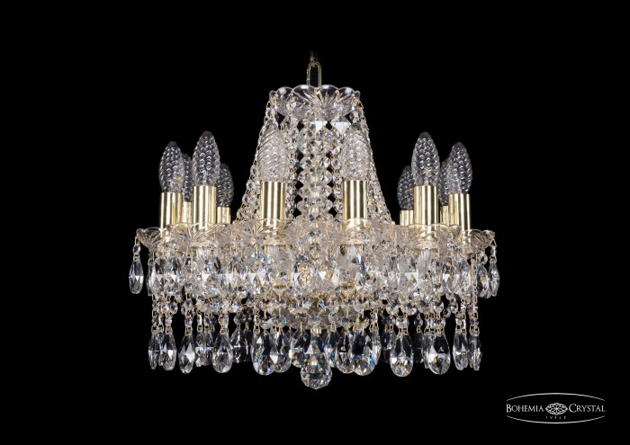 фото Люстра Bohemia Ivele Crystal 1413/12/141/G