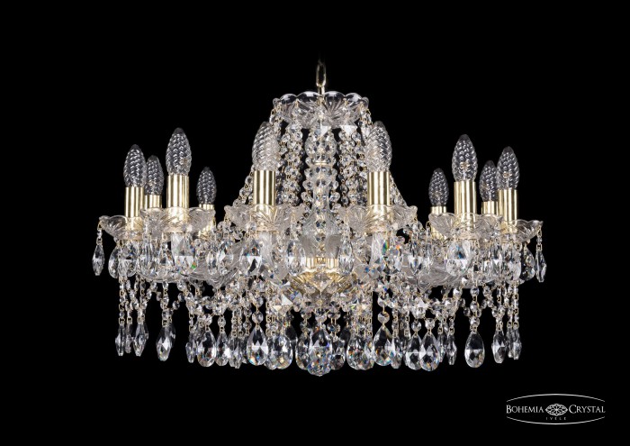 фото Люстра Bohemia Ivele Crystal 1413/12/220/G