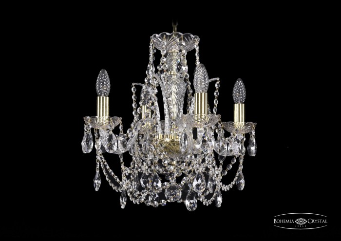 фото Люстра Bohemia Ivele Crystal 1411/4/141/G