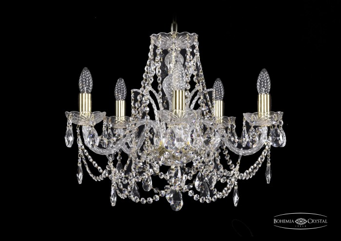 фото Люстра Bohemia Ivele Crystal 1411/5/195/G