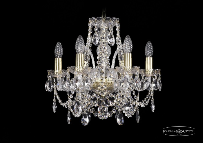 фото Люстра Bohemia Ivele Crystal 1411/6/141/G