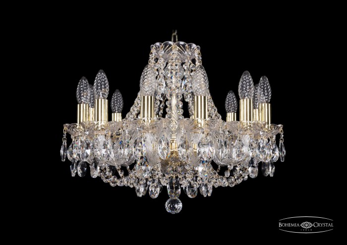 фото Люстра Bohemia Ivele Crystal 1406/12/160/G