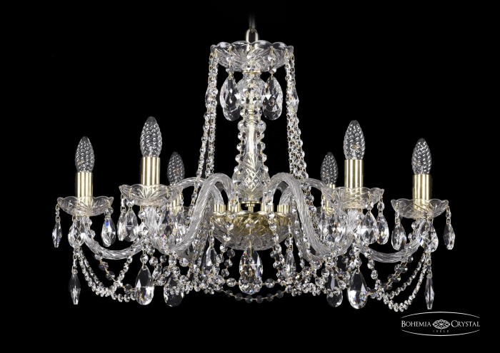 ajnj Люстра Bohemia Ivele Crystal 1402/6/240/G