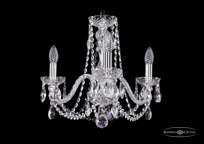 фото Люстра Bohemia Ivele Crystal 1402/3/160/Ni