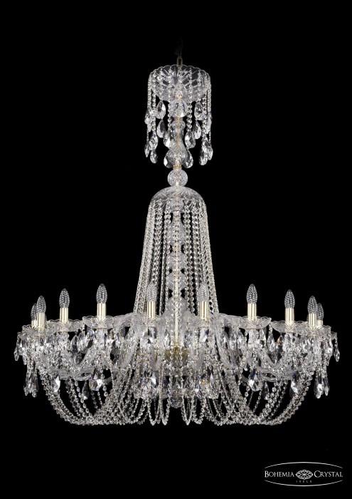 фото Люстра Bohemia Ivele Crystal 1402/20/400/XL-140/G