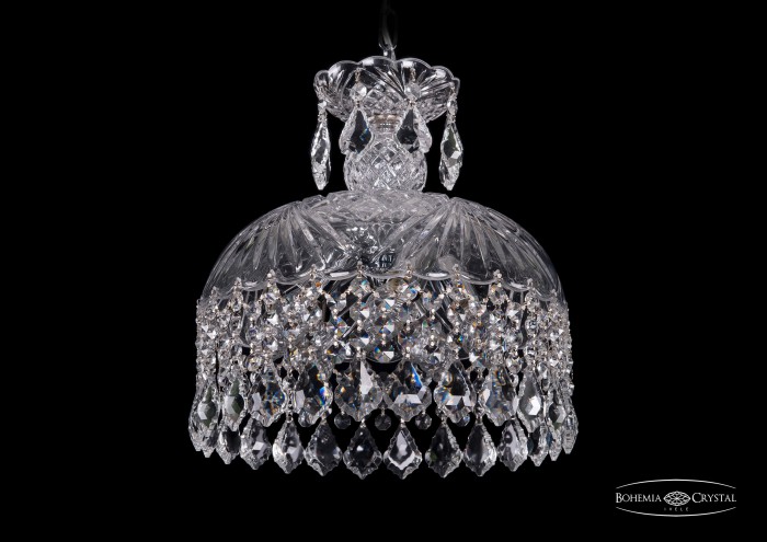 фото Люстра Bohemia Ivele Crystal 7715/30/Ni/Leafs