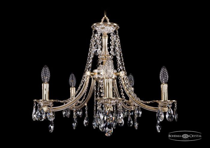 фото Люстра Bohemia Ivele Crystal 1771/5/190/A/GW