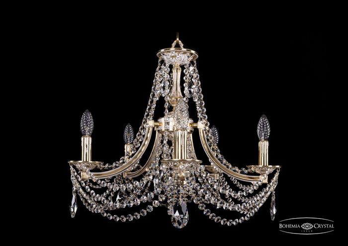 фото Люстра Bohemia Ivele Crystal 1771/5/190/C/GW