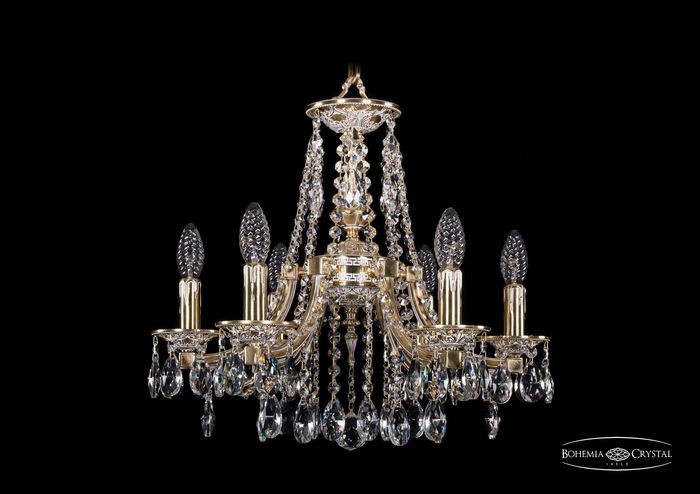 фото Люстра Bohemia Ivele Crystal 1771/6/150/A/GW
