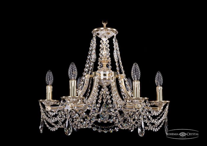 фото Люстра Bohemia Ivele Crystal 1771/6/190/C/GW