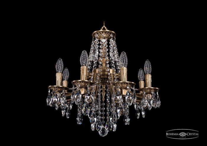 фото Люстра Bohemia Ivele Crystal 1771/8/150/B/FP