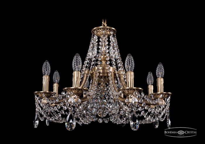 фото Люстра Bohemia Ivele Crystal 1771/8/190/C/FP