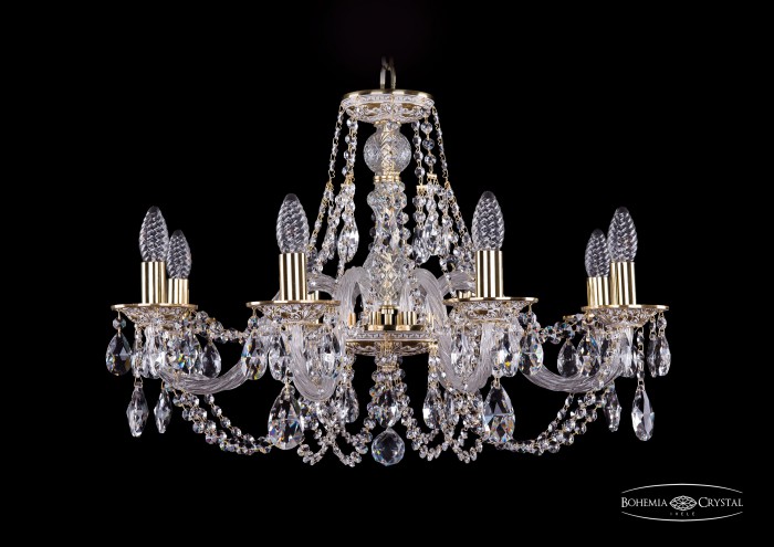 фото Люстра Bohemia Ivele Crystal 1606/8/240/GW