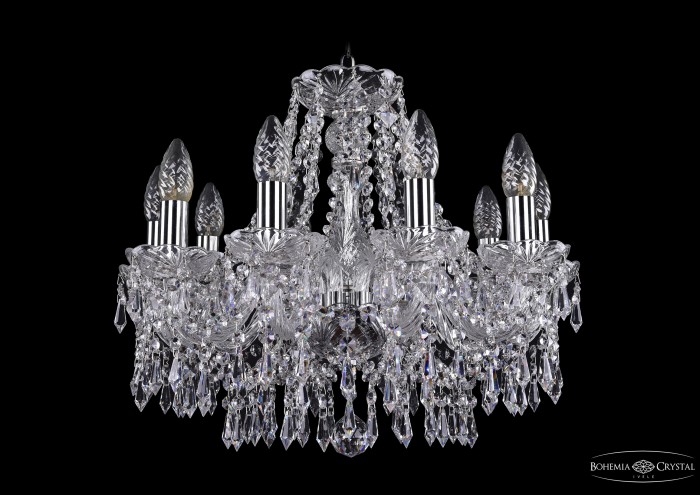 фото Люстра Bohemia Ivele Crystal 1403/10/160/Ni