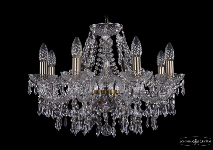 фото Люстра Bohemia Ivele Crystal 1403/8/195/Pa
