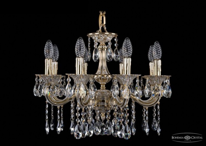 фото Люстра Bohemia Ivele Crystal 1701/8/181/A/GW