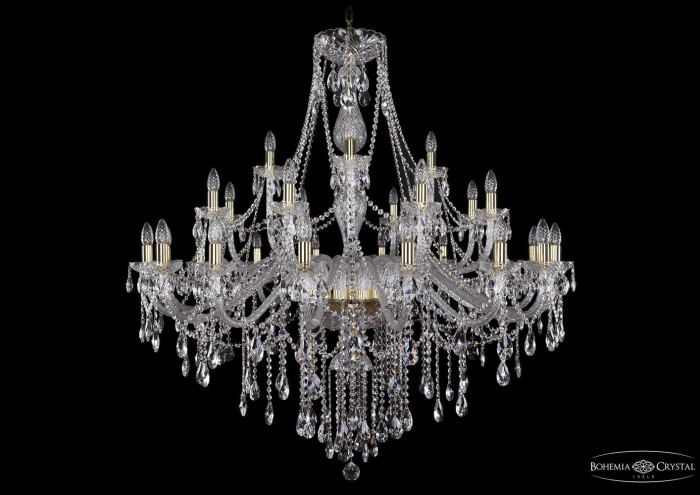 фото Люстра Bohemia Ivele Crystal 1415/16+8+4/460-132/G