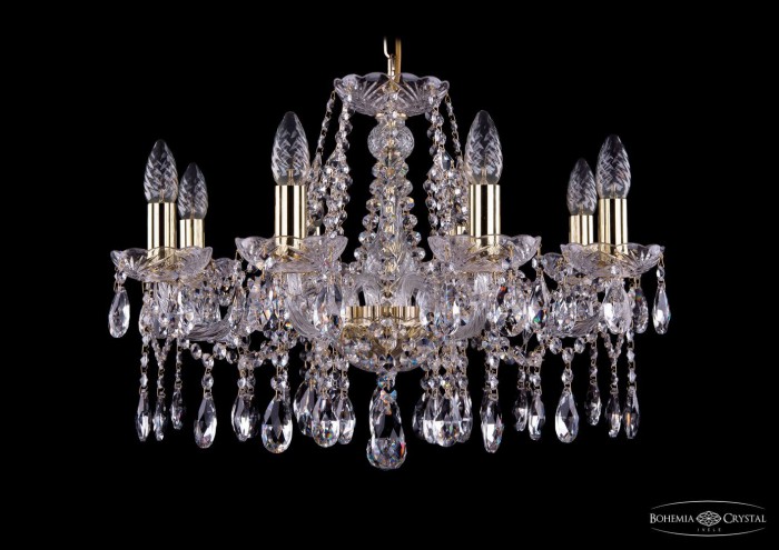 фото Люстра Bohemia Ivele Crystal 1413/8/200/G
