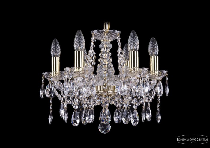 фото Люстра Bohemia Ivele Crystal 1413/6/141/G