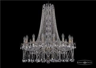 фото Люстра Bohemia Ivele Crystal 1413/16/300/h-93/Pa