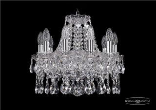 фото Люстра Bohemia Ivele Crystal 1413/10/141/Ni