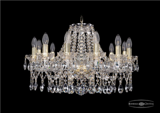 фото Люстра Bohemia Ivele Crystal 1413/12/220/G